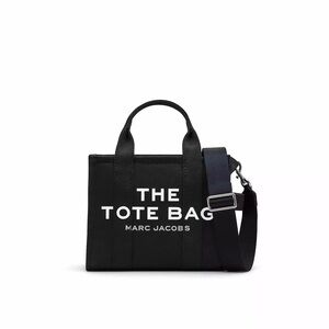 Marc Jacobs: The Tote Bag (Canvas Black & White Small) 🤍